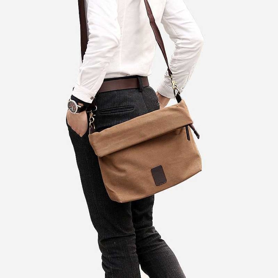 Sac Bandoulière Men'S Canvas Messenger Bag | Messenger Bag