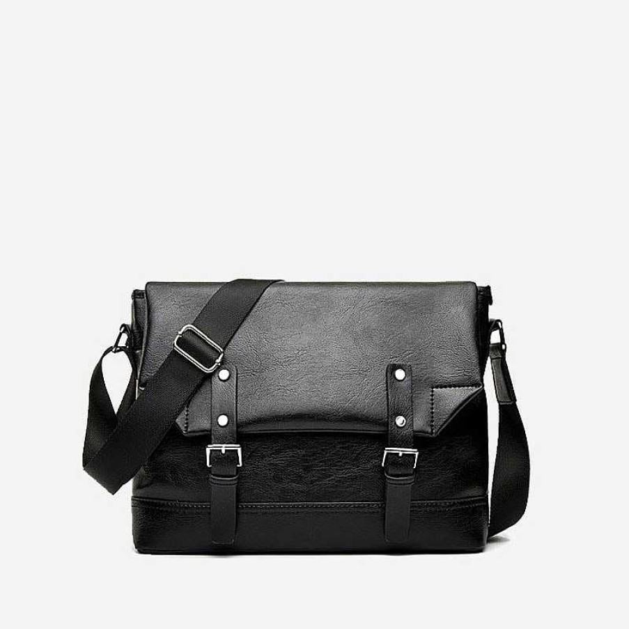 Sac Bandoulière Men'S Leather Messenger Bag | Messenger Bag