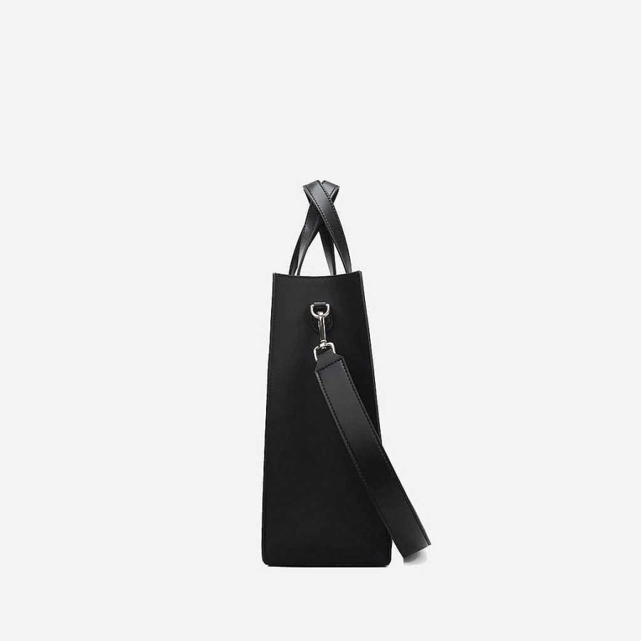 Sac Bandoulière Leather Tote Bag With Asymmetrical Handle | Tote Bag And Tote