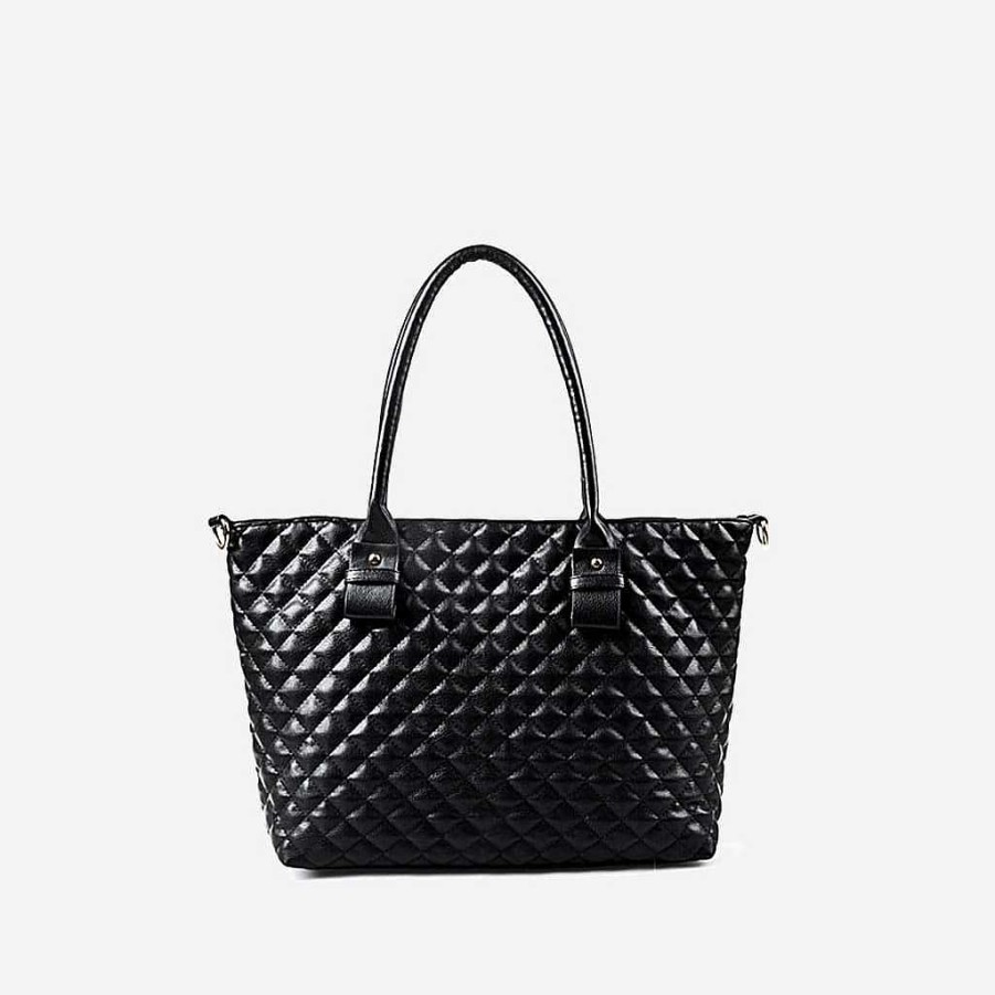 Sac Bandoulière Quilted Leather Tote Handbag | Tote Bag And Tote