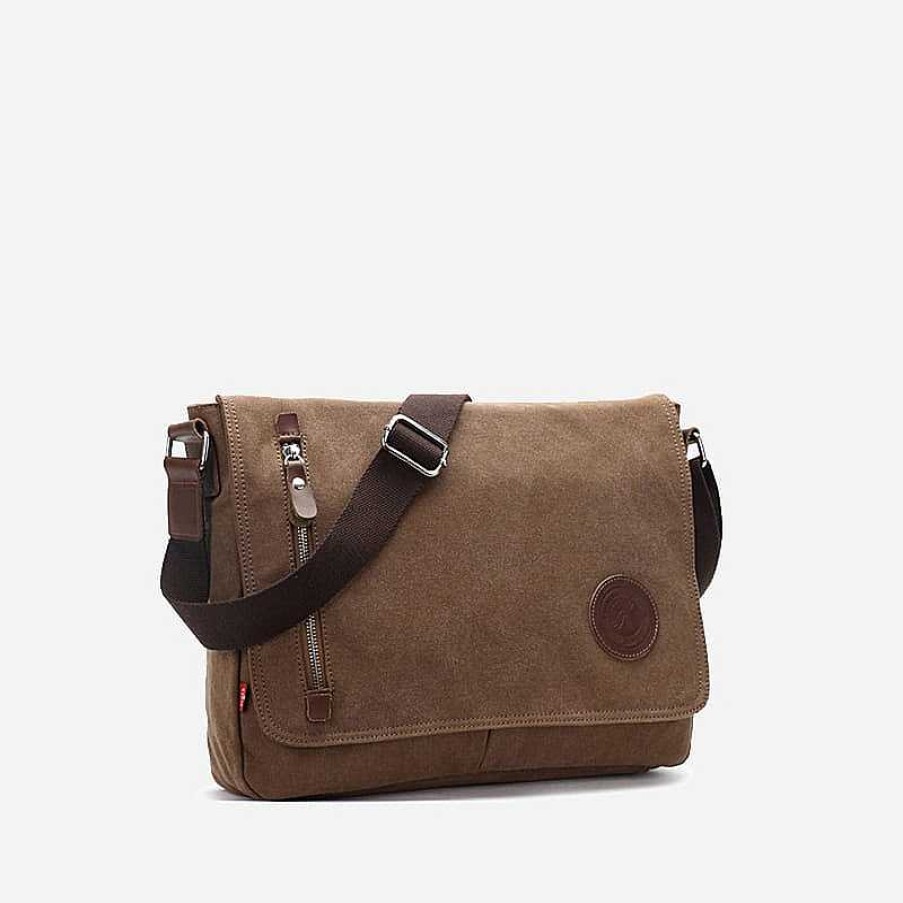 Sac Bandoulière Men'S Canvas Messenger Bag | Messenger Bag