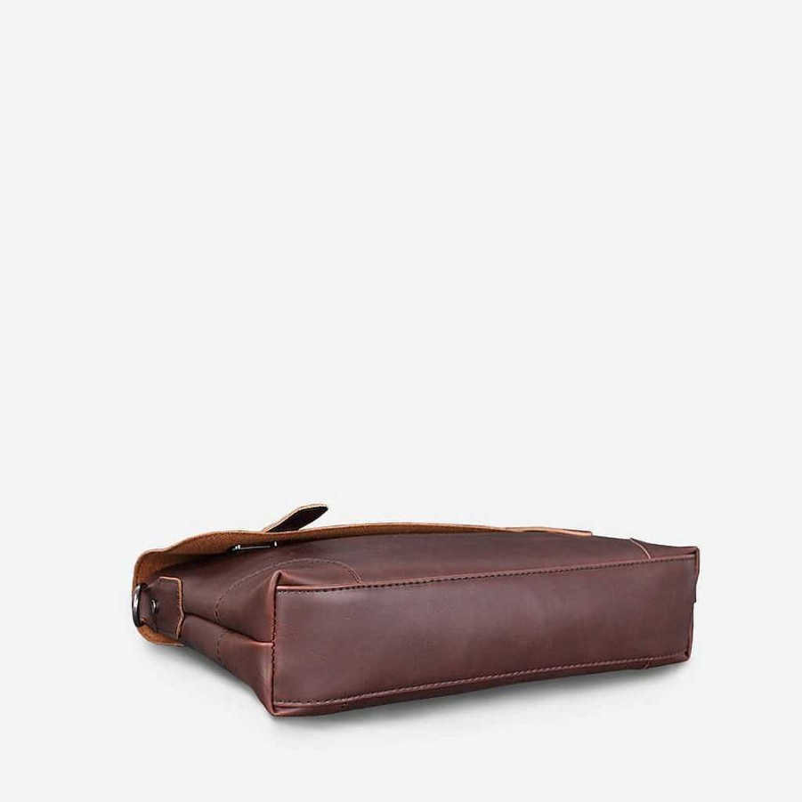 Sac Bandoulière Leather Messenger Bag | Messenger Bag