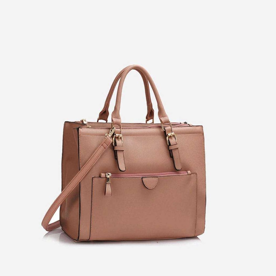 Sac Bandoulière Leather Tote Handbag | Tote Bag And Tote